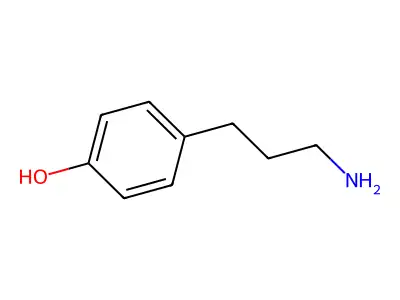 4-(3-Aminopropyl)phenol structure
