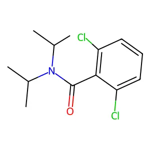 2,6-dichloro-N,N-di(propan-2-yl)benzamide structure