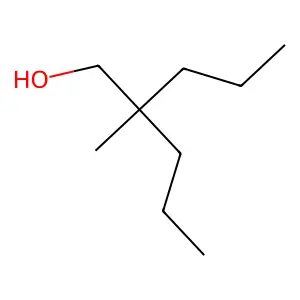 2-Methyl-2-propyl-1-pentanol structure