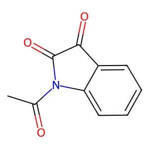 Acetylisatin structure