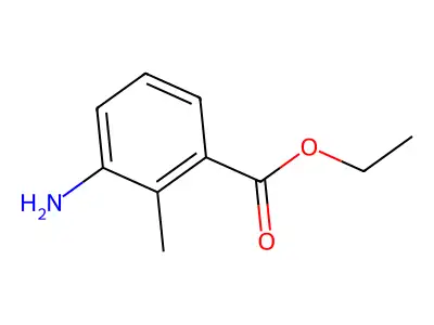 Ethyl 3-Amino-2-methylbenzoate structure