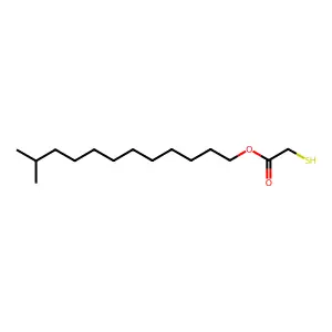 Acetic acid, 2-mercapto-, isotridecyl ester structure