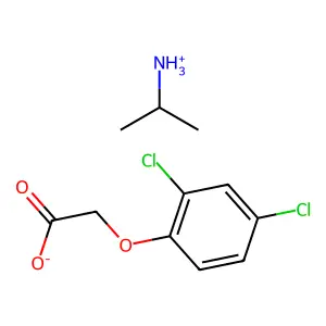 2,4-D-isopropylammonium structure