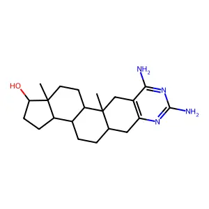 2,5-Diethyl-3,4-diphenyl-4-hydroxy-2-cyclopenten-1-one structure