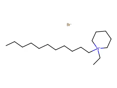 1-Ethyl-1-undecylpiperidin-1-ium bromide structure