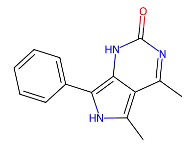 2H-Pyrrolo(3,4-d)pyrimidin-2-one, 1,6-dihydro-4,5-dimethyl-7-phenyl- structure