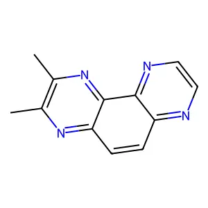 2,3-Dimethylpyrazino[2,3-f]quinoxaline structure