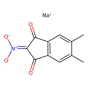 Nivimedone sodium anhydrous structure