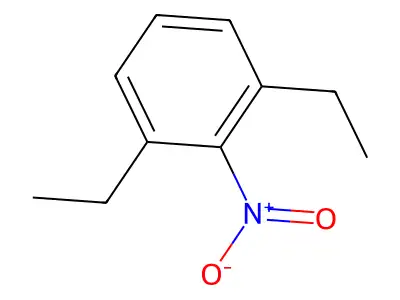 1,3-Diethyl-2-nitrobenzene structure