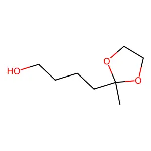 1,3-Dioxolane-2-butanol, 2-methyl- structure