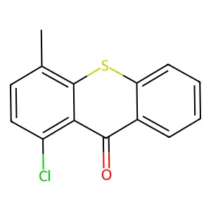 1-Chloro-4-methyldibenzo(b,e)thiin-10-one structure