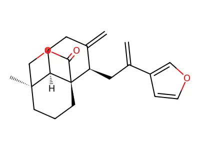 Potamogetonin structure
