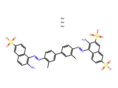 C.I. Direct Red 34 structure