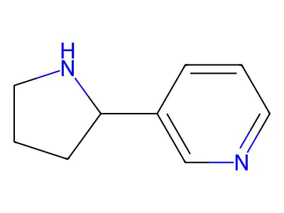 降烟碱 structure