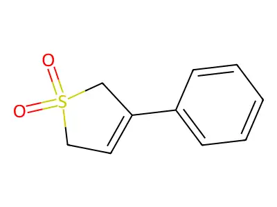 3-Phenyl-2,5-dihydrothiophene 1,1-dioxide structure