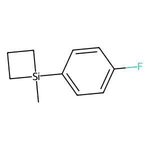 1-(4-Fluorophenyl)-1-methylsiletane structure