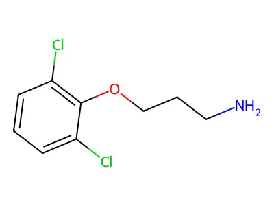 3-(2,6-Dichlorophenoxy)propan-1-amine structure
