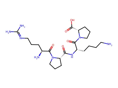 Substance P (1-4) structure