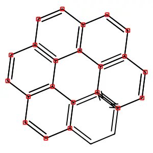 Dinaphtho(1,2-g:1',2'-g')naphtho(2,1-c:7,8-c')diphenanthrene structure