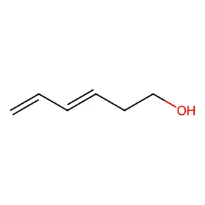 Hexa-3,5-dien-1-OL structure