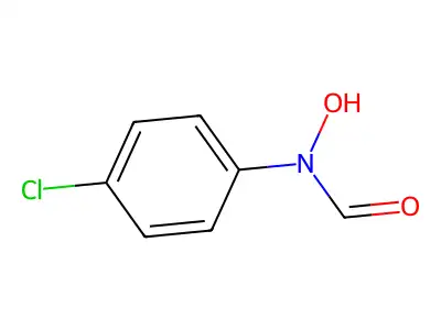 N-(4-Chlorophenyl)-N-hydroxyformamide structure