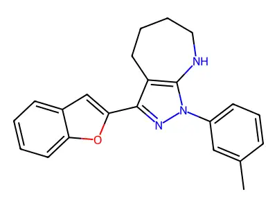 pyrazolo[3,4-b]azepine,3-1,4,5,6,7,8-hexahydro-1- structure