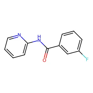 3-Fluoro-N-(pyridin-2-YL)benzamide structure