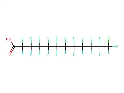 12-Cl-Perfluorododecanoic acid structure
