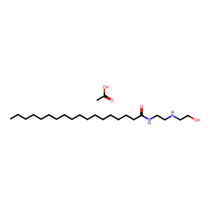 硬脂酰胺基乙基(2-羟乙基)胺乙酸盐 structure