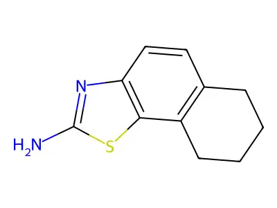 6,7,8,9-Tetrahydronaphtho[2,1-d]thiazol-2-amine structure