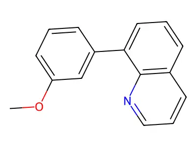 8-(3-Methoxyphenyl)quinoline structure