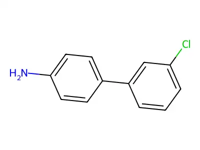3'-Chloro-(1,1'-biphenyl)-4-amine structure