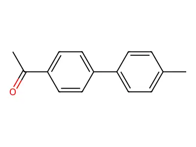 4-Acetyl-4'-methylbiphenyl structure