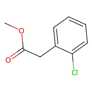 Methyl (2-chlorophenyl)acetate structure