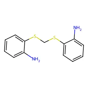 2,2'-(亚甲基双硫)双苯胺 structure