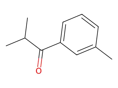 1-Propanone, 2-methyl-1-(3-methylphenyl)- structure