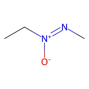 Z-Ethyl-O,N,N-azoxymethane structure