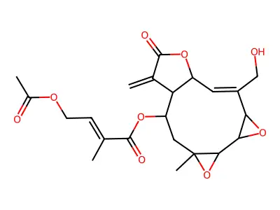 Chemical Compound (C22H26O9) structure