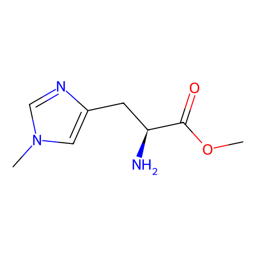 N'-Methyl-L-histidine methyl ester structure