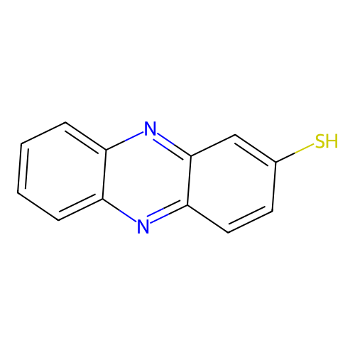 2-Phenazinyl thiol structure