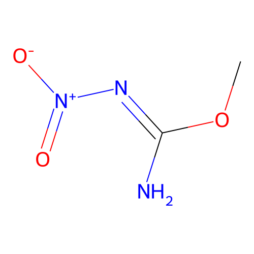 methyl N'-nitrocarbamimidate structure