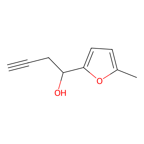 1-(5-Methylfuran-2-yl)but-3-yn-1-ol structure