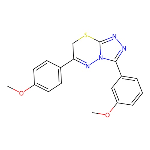 triazolothiadiazine, 8B structure