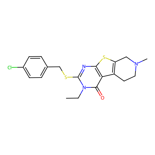 C19H20ClN3OS2 structure
