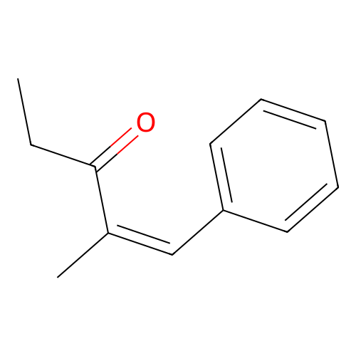 2-Methyl-1-phenylpent-1-en-3-one structure