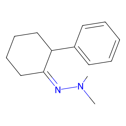 N-methyl-N-[(Z)-(2-phenylcyclohexylidene)amino]methanamine structure