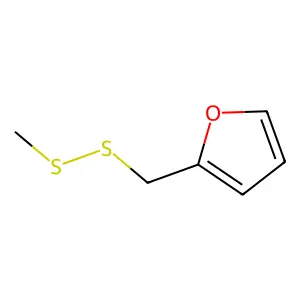 糠基甲基二硫化物 structure