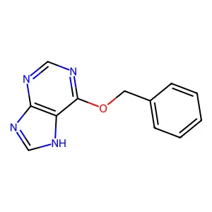6-Benzyloxypurine structure