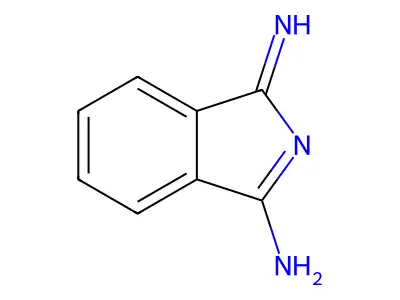 1,3-二亚胺基异吲哚啉 structure