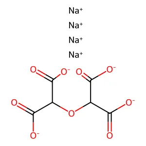 2,2'-氧双丙二酸钠盐(1:4) structure
